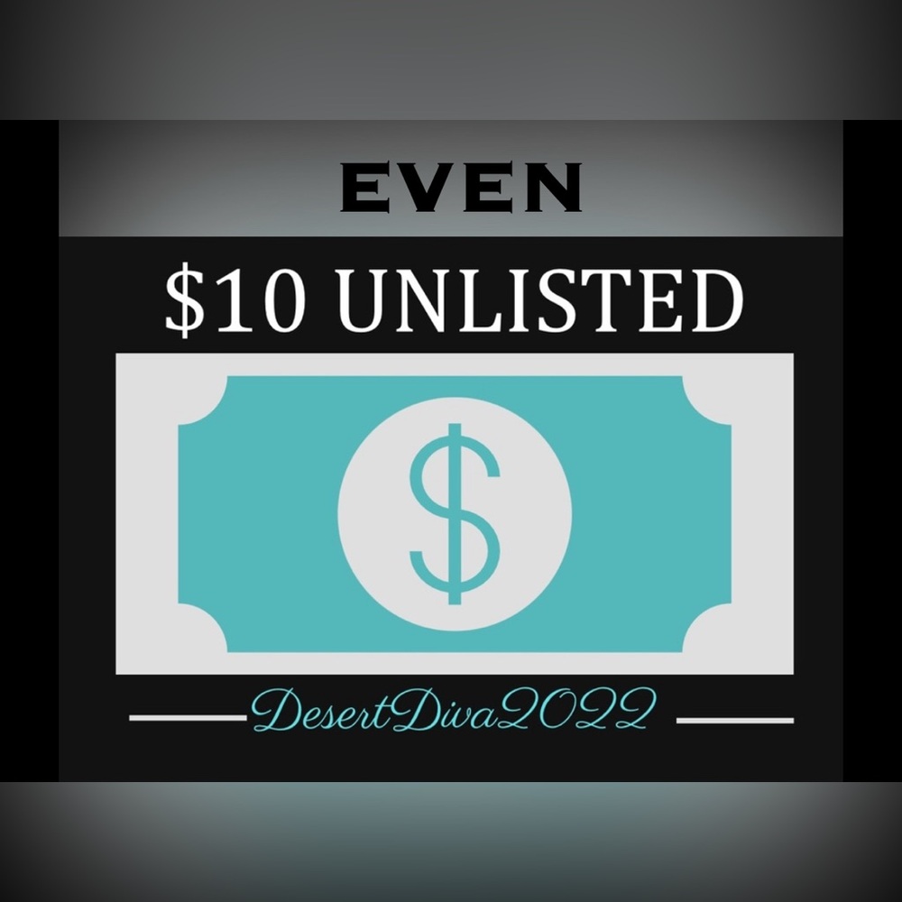 $10 (Even #) UNLISTED ITEMS for LIVE! Show